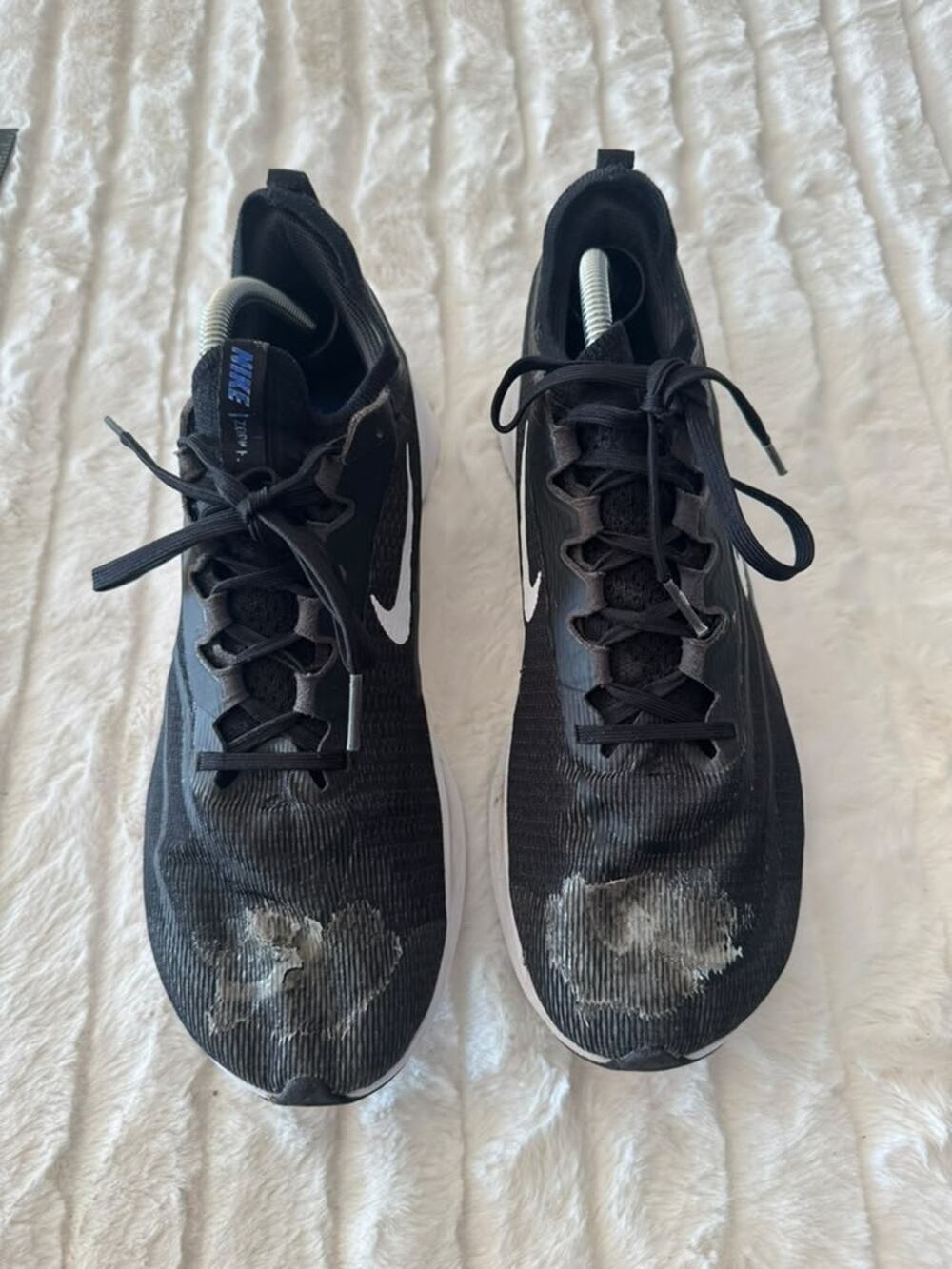 Nike Zoom Fly 4 Men's Running Shoes Black White Size 11 CT2392-001